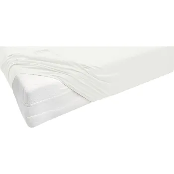 Prostěradlo Biberna Žerzejové napínací prostěradlo (krémová, 180–200 x 200–220 cm)