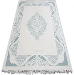 Kusový koberec AKRYLOVÝ MIRADA 5416 Modrý ( Mavi ) Fringe, velikost 80x300