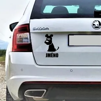 samolepka Pes samolepka - vlastní jméno
