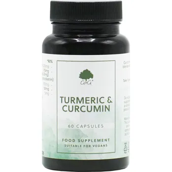 Přírodní produkt G&G Vitamins - Kurkuma a kurkumin - 60 kapslí