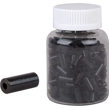 Lanko pro jízdní kolo Koncovka bovdenu 4 mm AL CNC soustružená černá