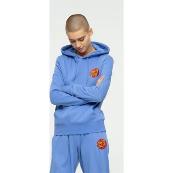 Pánská mikina SANTA CRUZ mikina - Classic Dot Chest Hood Digital Violet (DIGITAL VIOLET) velikost: 10