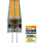 žárovka LED G4, 2,3W, 3000K, CRI 80, 250 lm, 300° /ML-325.003.92.0/