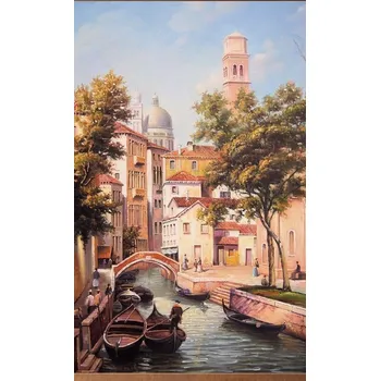 Topný panel Topný infra obraz BENÁTKY 420 W, 100 x 57 cm - Wellatrio