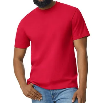 Pánské tričko Gildan Pánské triko G65000 Red 3XL