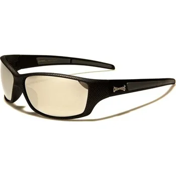 Sluneční brýle CHOPPERS Pánské Biker CARBON-FIBER Sluneční brýle Stříbrné Olympic eyewear 97k-cube