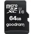 Paměťová karta Goodram microSDXC 64 GB Class 10 UHS-I U1 + SD adaptér (SDU16GHC10AGRR9)