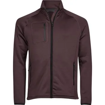 Pánská casual bunda Tee Jays Pánská fleecová bunda TJ91000 Grape 3XL