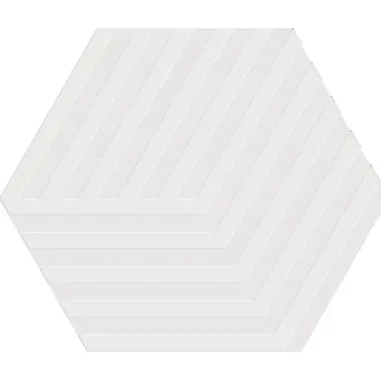 Dlažba ARGENTA GALLERY 29131 14 cm x 16 cm x 0,9 cm bílá 0,5 m2