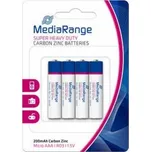 Baterie MediaRange AAA / R03 200mAh 4 ks.
