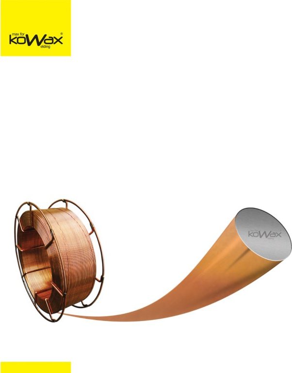 Svařovací drát KOWAX G3Si1 1,0 mm 15 kg
