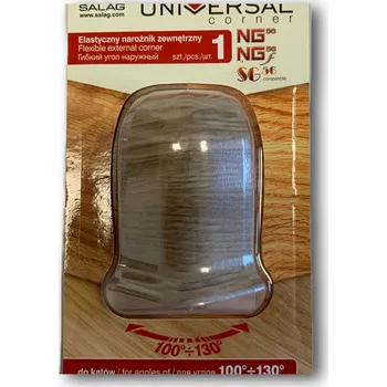 soklová lišta Salag F4 - Soklová lišta NGF56, dekor Dub Královský Produkt: Roh vnější FLEXI universální