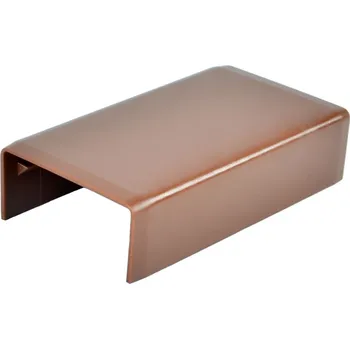 kabelová chránička KOPOS KOLÍN KOPOS Kryt 8632_I2 spojovací Lhd 40X20 imitace/dub tmavý 8632_I2