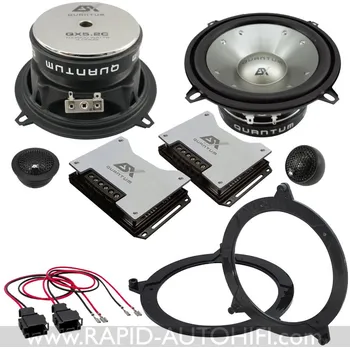 Auto Hi-Fi Reproduktory BMW E46 ESX QX5.2C Přední s redukcemi