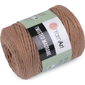 Příze Pletací příze Twisted Macrame 500 g rozčesávací