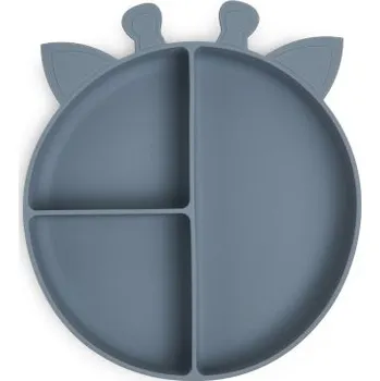 Nuuroo Orla Silikonový dělený talíř - Bering Sea