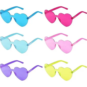 Sluneční brýle Brýle ve tvaru srdce Černá