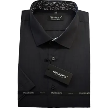 Pánská košile Pánská košile s krátkým rukávem - střih REGULAR - vzor F789A - 40