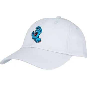 Oblečení a móda SANTA CRUZ kšiltovka - Screaming Mini Hand Cap Light Grey (LIGHT GREY)