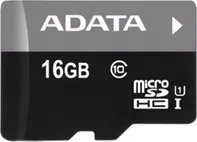 ADATA Premier microSDHC 16 GB UHS-I U1 + SD adaptér
