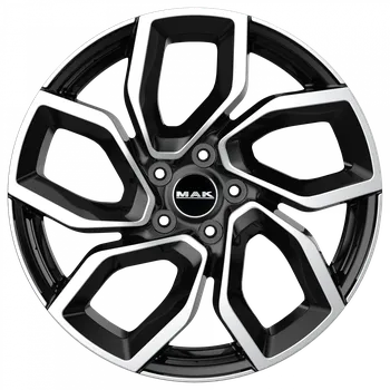 Alu kolo Alu disk MAK APOLLO 6.5x16, 5x110, 65.1, ET35 BLACK MIRROR