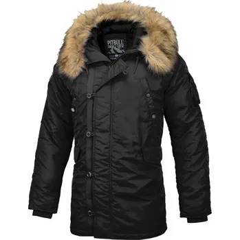 Pánská bunda Zimní bunda PitBull West Coast ALDER - černá - PWC_ALDER_BLK Velikosti: M