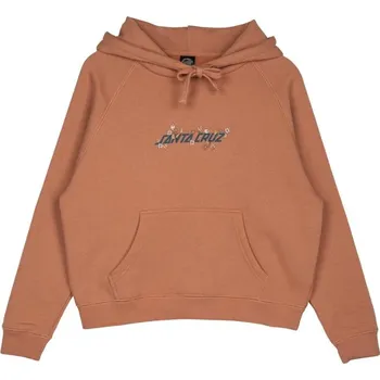 Pánská mikina SANTA CRUZ mikina - Sage Strip Front Hood Clay (CLAY) velikost: 10
