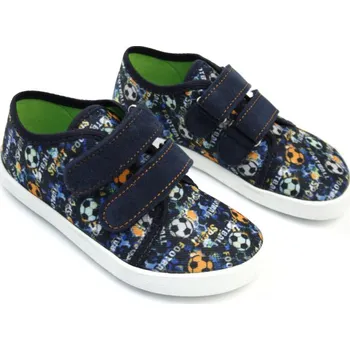 Dívčí tenisky Tenisky EF Barefoot Granat Pilka EUR 27