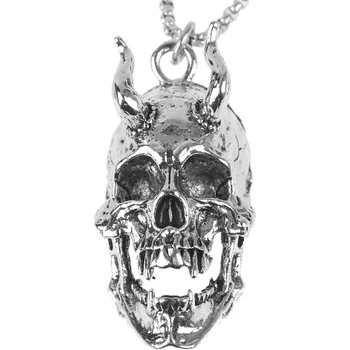 Přívěsek obojek Wampire Devil Skull