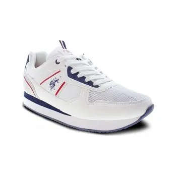 Pánské tenisky Sneakersy U.S. Polo Assn. Nobil NOBIL004C Bílá 44