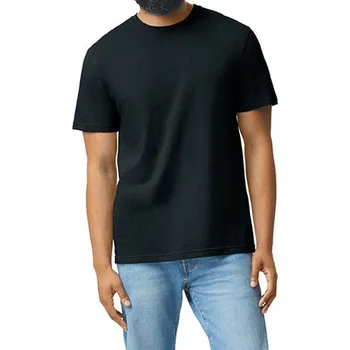 Gildan Pánské triko G67000 Pitch Black XXL