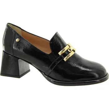 Dámské mokasíny KELTON Dámské černé kožené mokasíny AH2406-NERO-245 Velikost 40