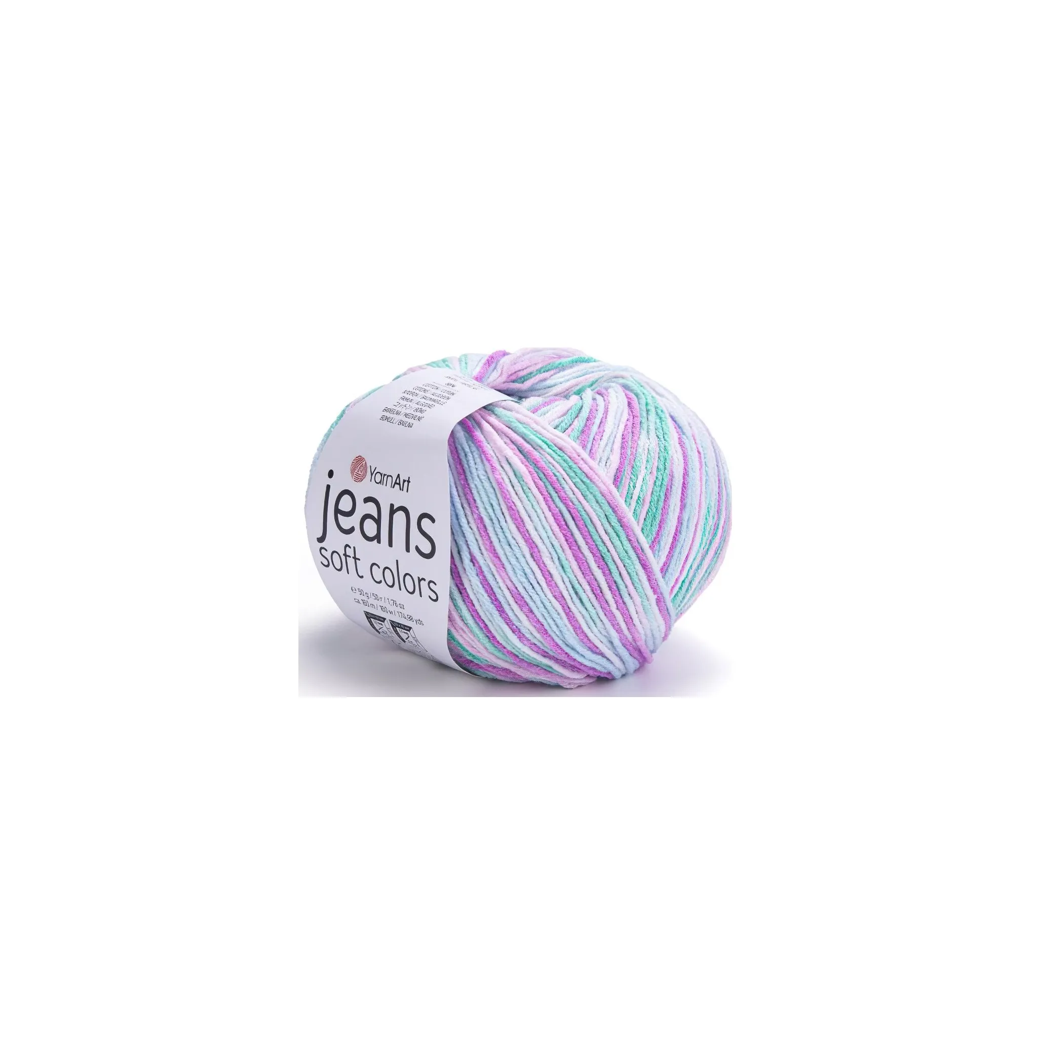 Fotografie 1 - Příze YarnArt Jeans Soft Colors 6202
