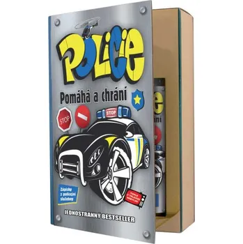 Kosmetická sada Bohemia Gifts Dárkové balení kosmetiky, Kniha pro Policisty