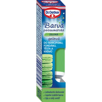 Potravinářské barvivo Dr. Oetker Gelová potravinářská barva 10 g