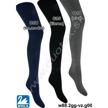 Dámské oblečení Dámské punčochové kalhoty MADAME W88.009 - WOLA šedá 164-170