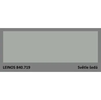 Lak na dřevo LEINOS 840 Krycí lak (2,5L) vysoce krycí barva, odolná povětrnostním vlivům, na dřevo, kov a neutrální kámen 719 Světle šedá