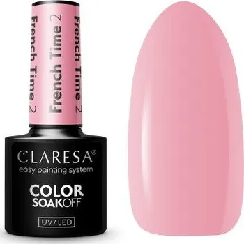 Lak na nehty Gel lak CLARESA® French Time 2 5ml