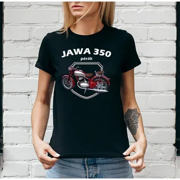 Dámské oblečení STRIKER Dámské tričko jawa 350 pérák Velikost: L