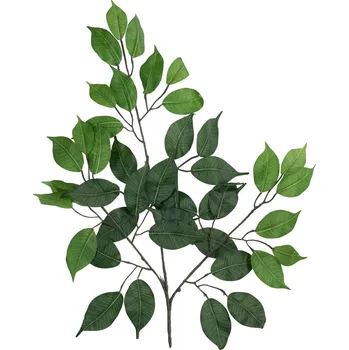umělá květina Umelá kvetina Větvičky Ficus Benjamin, set 12ks, 53 cm