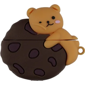 Příslušenství pro sluchátka Obal pro AirPods 3 - Medvídek a Sušenka