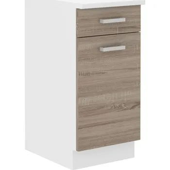 Kuchyňská skříňka LEMPERT Dolní skříňka DANIELA 4 s pracovní deskou (40 cm)