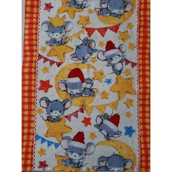 Utěrka Utěrky waflová Myška oranžová