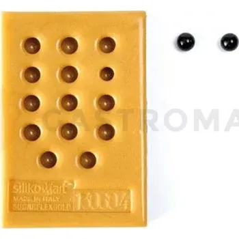 Kuchyňská sůl Silikonová forma na cukrovou hmotu nebo čokoládu ve tvaru perliček - 5 mm | SILIKOMART, SugarFlex Gold