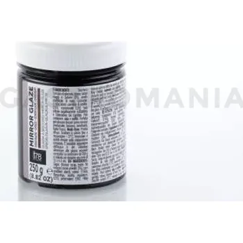 Výroba svíčky Zrcadlová glazura připravená k použití, mirror glaze choco, hnědá, 250 g | SILIKOMART, i78 Decoration