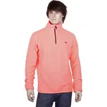 QUIKSILVER AKER HALF PEACH fleecová mikina - XL