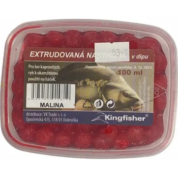 Návnadová pasta Kingfisher extrudovaná nástraha v dipu 100 ml Varianta: Malina (000181039)