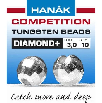 Umělá nástraha Hanák Competition tungstenové hlavičky Diamond+ stříbrné Varianta: 3 mm