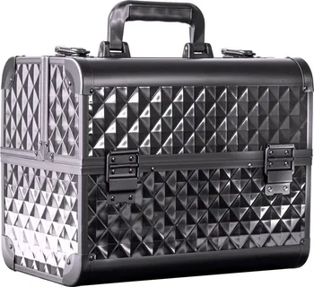 Kosmetický kufr Nehtyprofi Diamond 3D kosmetický kufřík L černý