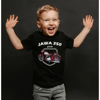 Chlapecké tričko STRIKER Dětské tričko jawa 350 pérák Dětská velikost: 12 let